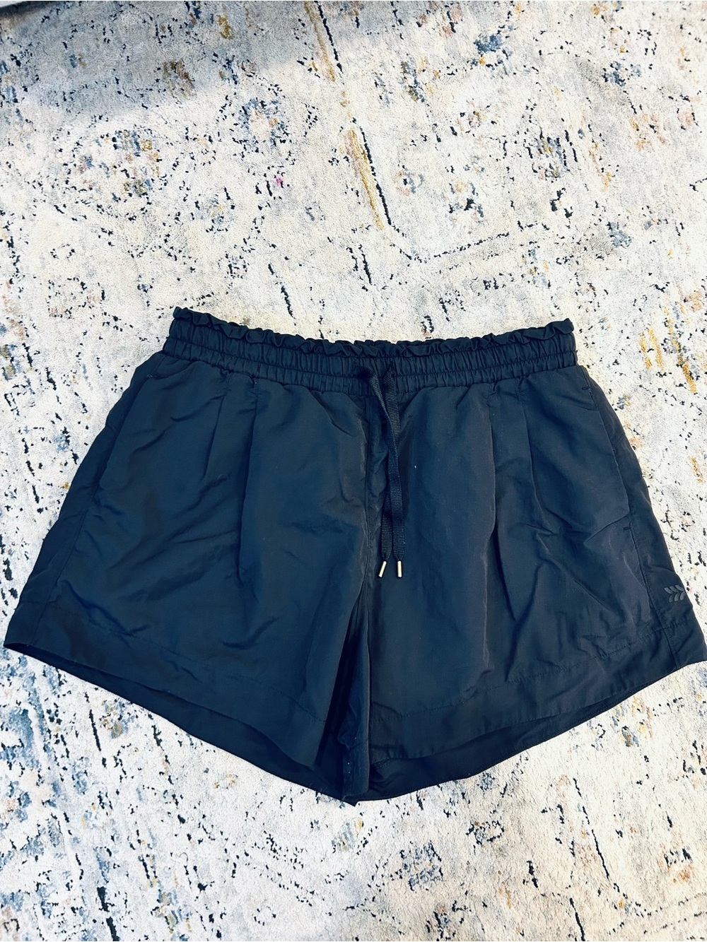 All in motion high waisted black shorts